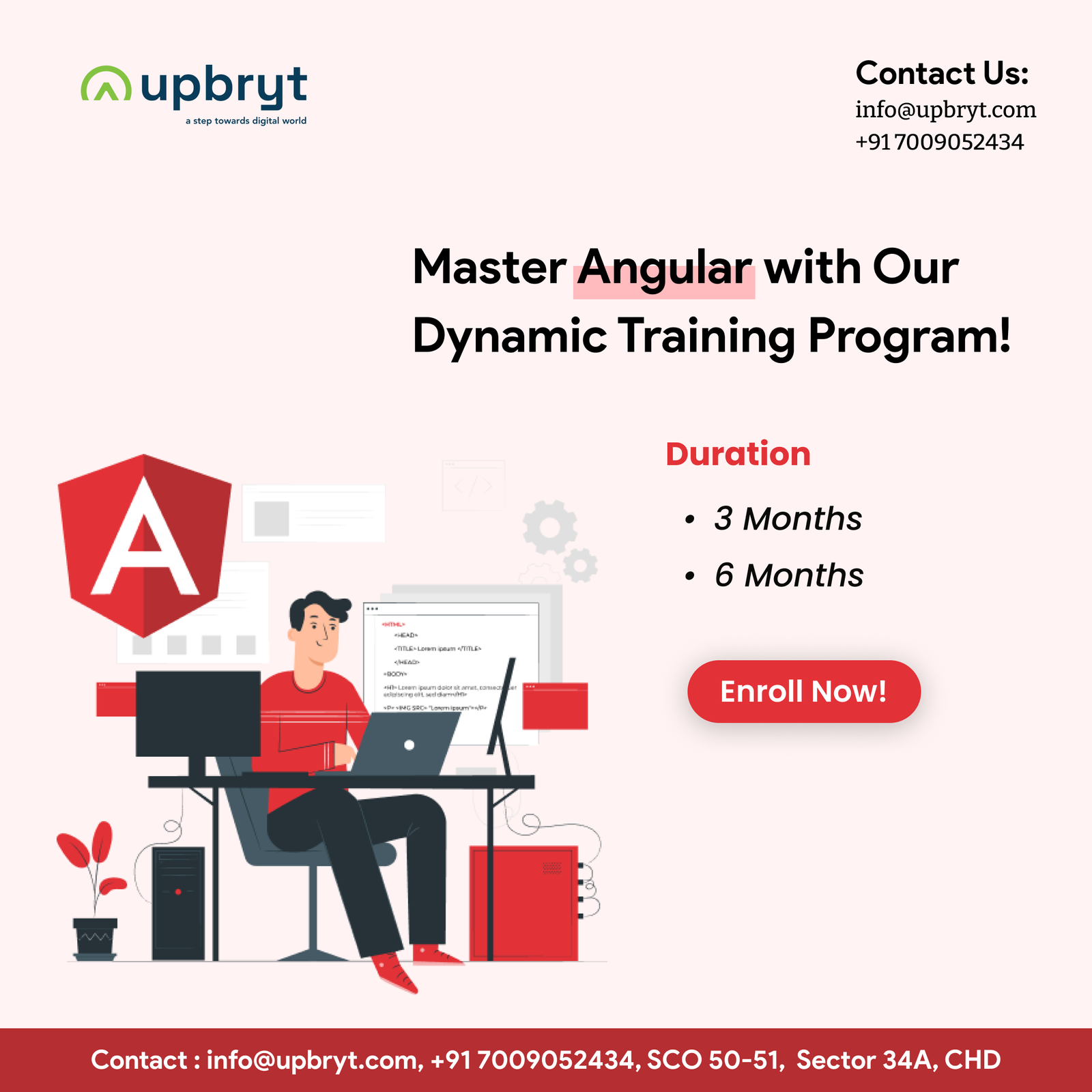Best Angular Training: Master Dynamic Development with Us